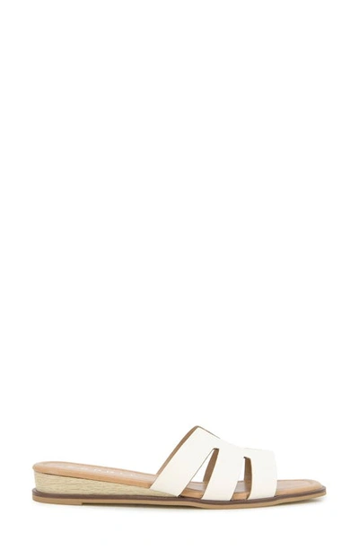 Shop Esprit Willow Wedge Sandal In Off White