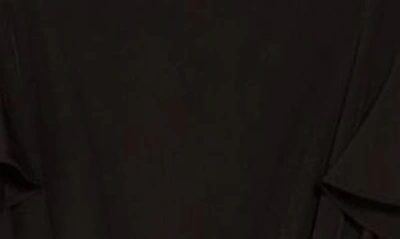 Shop Calvin Klein Comm Tie Waist Jumpsuit In Black