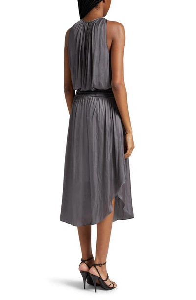 Shop Ramy Brook Audrey A-line Dress In Slate Grey
