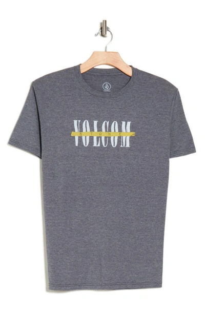 Shop Volcom Suhweet Graphic T-shirt In Graphite Heather