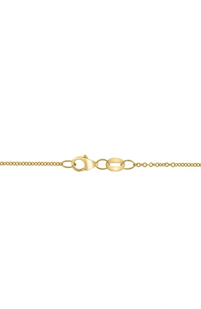 Shop Effy 14k Yellow Gold Diamond Pavé & Opal Pendant Necklace