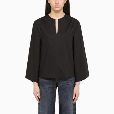 Shop By Malene Birger T-shirts & Tops In Black