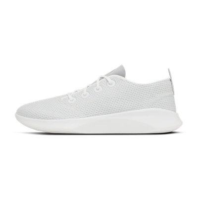 Allbirds Womens Light Grey Tree Runner Fsc-certified Eucalyptus Tree-fibre Low-top Trainers In Blizzard