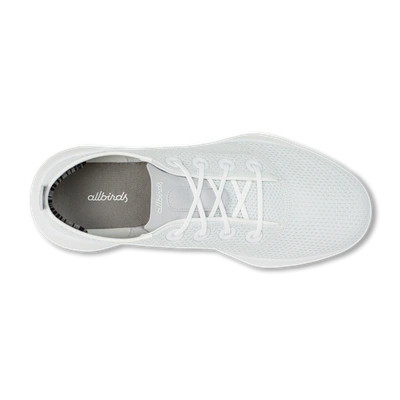 Allbirds Womens Light Grey Tree Runner Fsc-certified Eucalyptus Tree-fibre Low-top Trainers In Blizzard