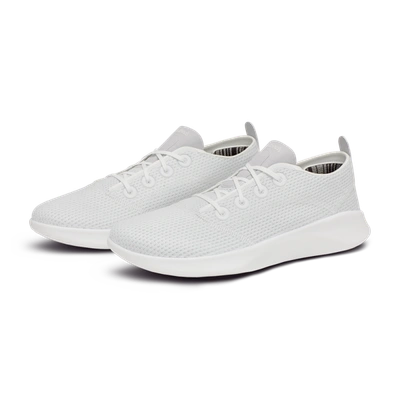 Allbirds Womens Light Grey Tree Runner Fsc-certified Eucalyptus Tree-fibre Low-top Trainers In Blizzard