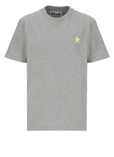 Shop Golden Goose T-shirts And Polos Grey