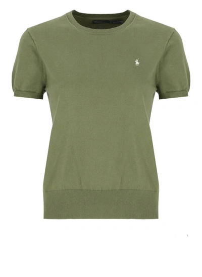 Shop Ralph Lauren T-shirts And Polos Green