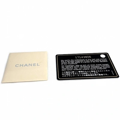 Pre-owned Chanel Camellia Beige Leather Wallet  ()
