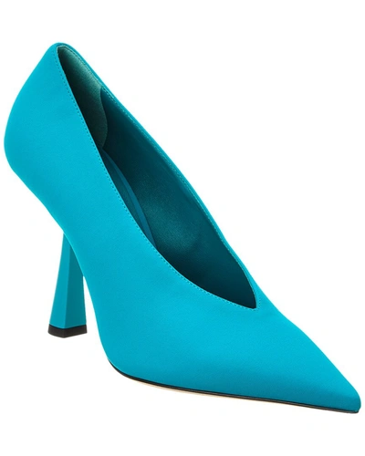 Shop Jimmy Choo Maryanne 100 Lycra Pump In Blue