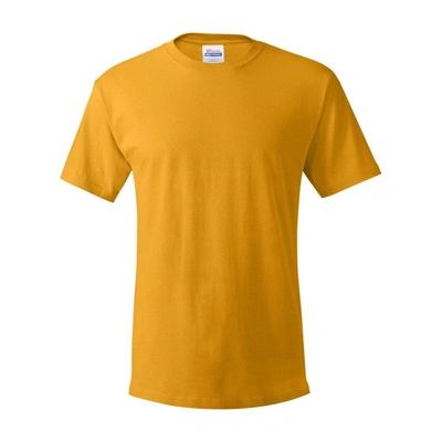 Shop Hanes Essential-t T-shirt In Gold