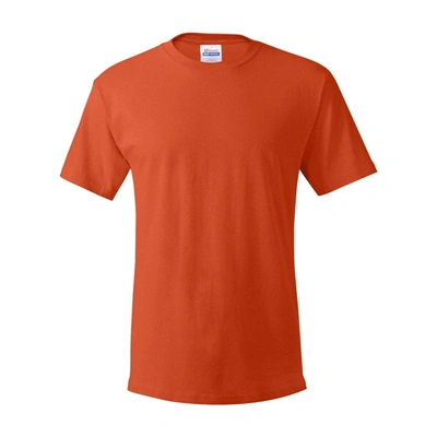Shop Hanes Essential-t T-shirt In Orange