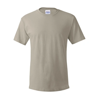 Shop Hanes Essential-t T-shirt In Beige