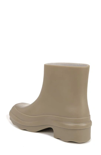 Vince Rubber Ankle Rain Boots In Straw