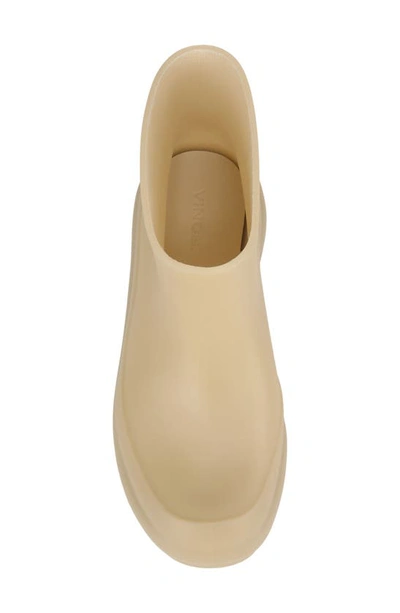 Vince Rubber Ankle Rain Boots In Moonlight