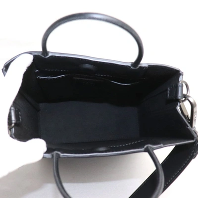 Shop Fendi Black Leather Tote Bag ()