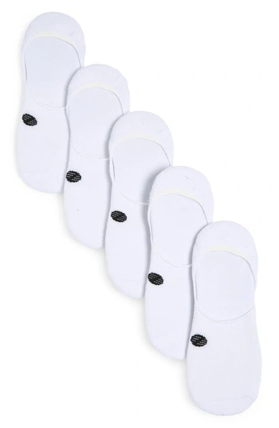 Shop Z By Zella Sport 5-pack No Show Socks In White