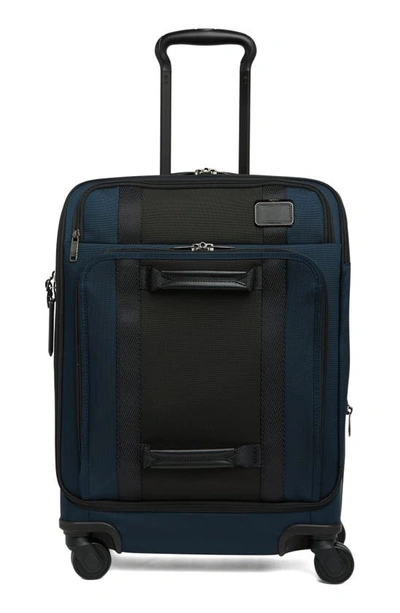 Shop Tumi Merge Expandable Spinner Suitcase In Navy/ Black