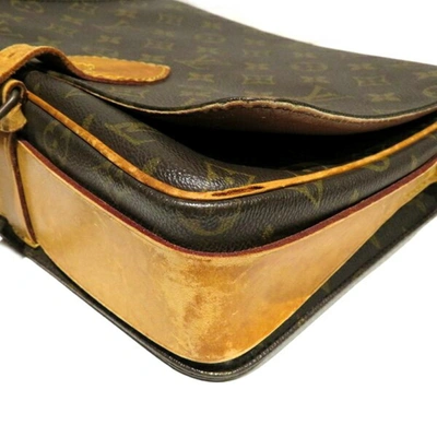 Pre-owned Louis Vuitton Cartouchière Brown Canvas Shopper Bag ()