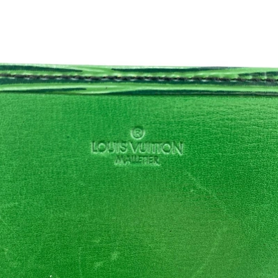 Pre-owned Louis Vuitton Green Leather Wallet  ()