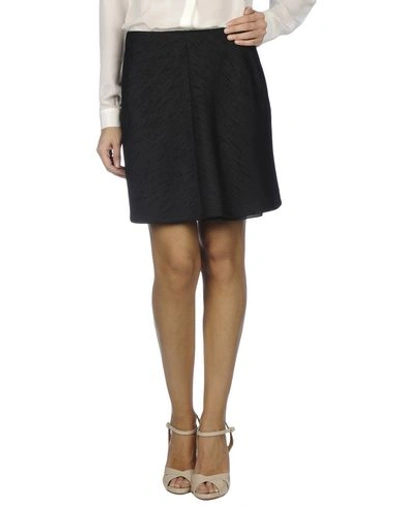 Carven Mini Skirt In Black