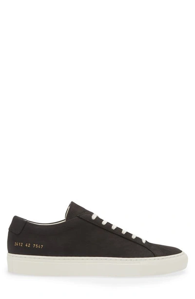 Shop Common Projects Contrast Achilles Sneaker In 7547 Black