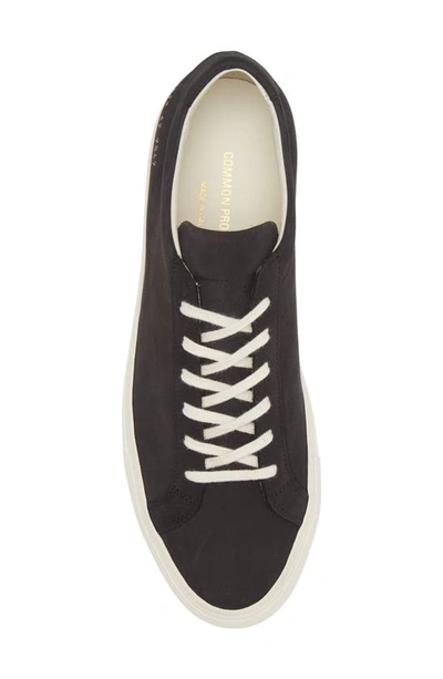 Shop Common Projects Contrast Achilles Sneaker In 7547 Black
