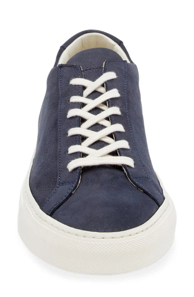 Shop Common Projects Contrast Achilles Sneaker In 4928 Navy