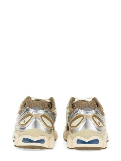 Shop Asics "gel-nimbus 9" Sneaker In Ivory