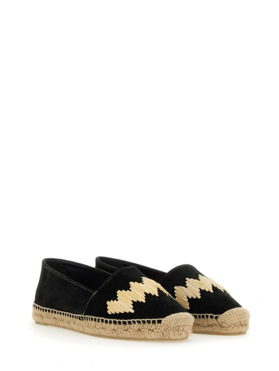 Castaã±er Karen-186 Espadrilles In Black Suede In Black