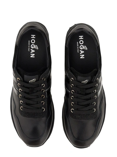 Shop Hogan Sneaker "h4830" In Black