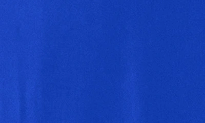 Shop City Chic Ophelia Long Sleeve Faux Wrap Maxi Dress In Ultra Blue