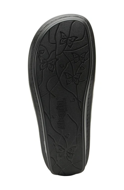 Alegria By Pg Lite Alegria Valerie Wedge Sandal In Noir