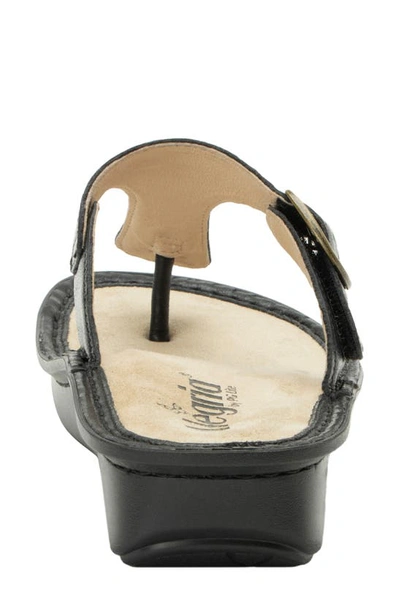 Alegria By Pg Lite Vella Platform Sandal In Ink