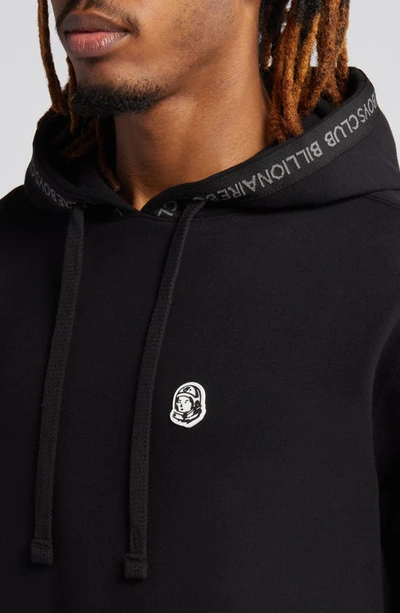 Shop Billionaire Boys Club Mind Logo Tape Hoodie In Black