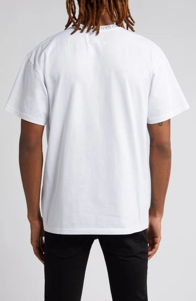 Shop Billionaire Boys Club Wrapped Crewneck T-shirt In White