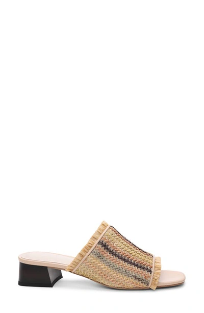 Shop Sanctuary Refresh 2.0 Raffia Sandal In Natural Multi