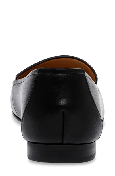 Shop Steve Madden Fitz Loafer In Black Leather
