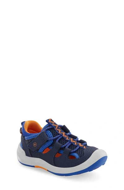 Shop Stride Rite Wade 2.0 Sneaker In Navy Multi