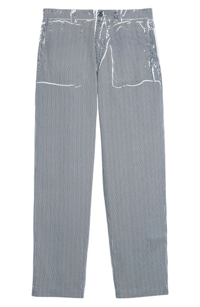 Shop Ranra Kennari Stripe Pants In Stripy Navy 2167