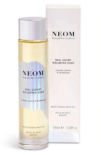 Shop Neom Real Luxury Wellbeing Soak Multi-vitamin Bath Oil, 3.38 oz