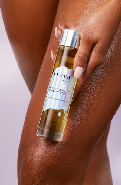 Neom Perfect Night's Sleep Wellbeing Soak Multi-vitamin Bath Oil 3.3 Fl. oz