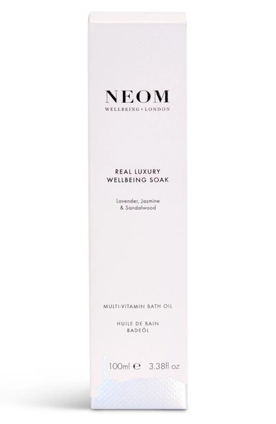 Shop Neom Real Luxury Wellbeing Soak Multi-vitamin Bath Oil, 3.38 oz
