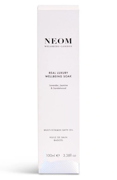 Neom Real Luxury Wellbeing Soak Multi-vitamin Bath Oil 100ml