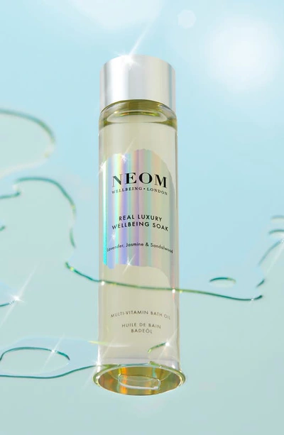 Shop Neom Real Luxury Wellbeing Soak Multi-vitamin Bath Oil, 3.38 oz