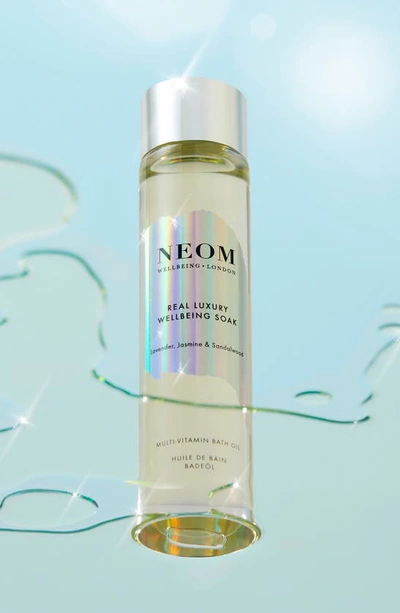 Neom Real Luxury Wellbeing Soak Multi-vitamin Bath Oil 100ml