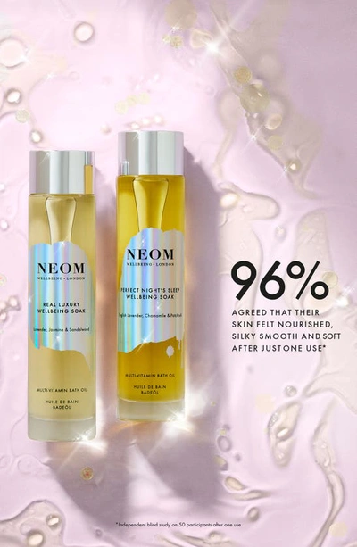 Neom Perfect Night's Sleep Wellbeing Soak Multi-vitamin Bath Oil 3.3 Fl. oz