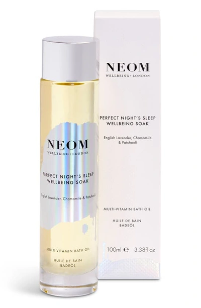 Shop Neom Perfect Night's Sleep Wellbeing Soak Multi-vitamin Bath Oil, 3.38 oz