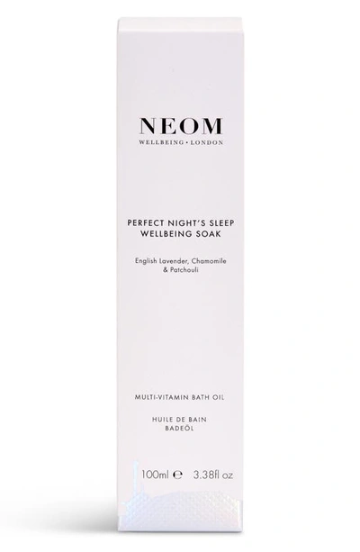 Shop Neom Perfect Night's Sleep Wellbeing Soak Multi-vitamin Bath Oil, 3.38 oz