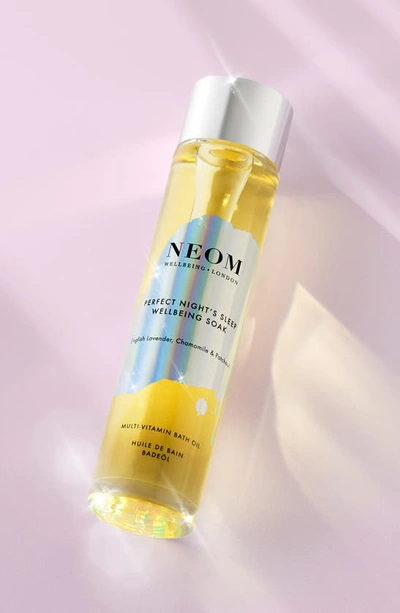 Neom Perfect Night's Sleep Wellbeing Soak Multi-vitamin Bath Oil 3.3 Fl. oz