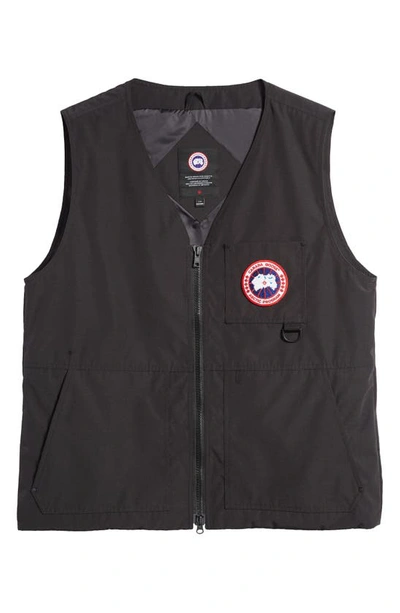 Shop Canada Goose Canmore Vest In Black